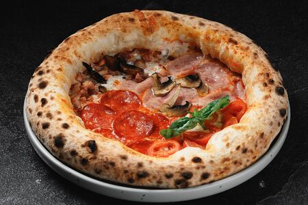 Пицца квадро - 4 вкуса