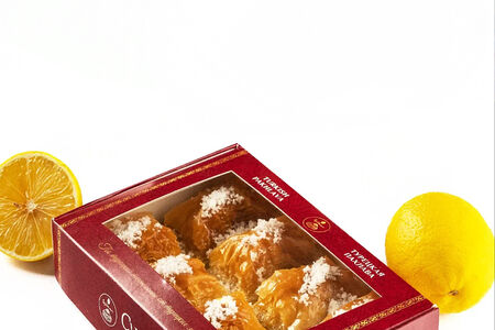 Пахлава с лимоном веганская, постная, халяльная