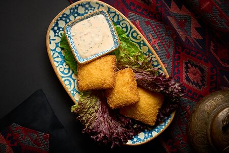 Жареный сыр