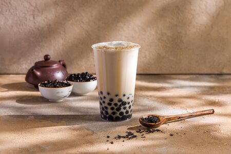 Молочный Бабл-ти