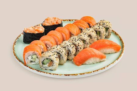 Сет Много лосося