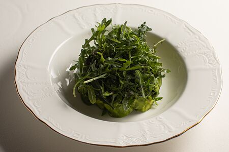 Летний зелёный салат