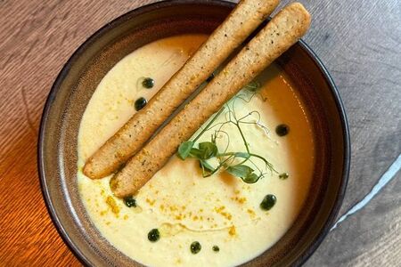 Холодный суп из цветной капусты