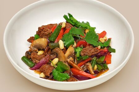 Говядина стир-фрай с овощами