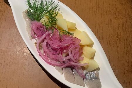 Сельдь с картофелем