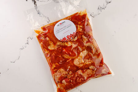 Шашлык из свиной шеи в фирменном маринаде 