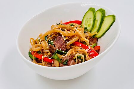 Лапша с говядиной