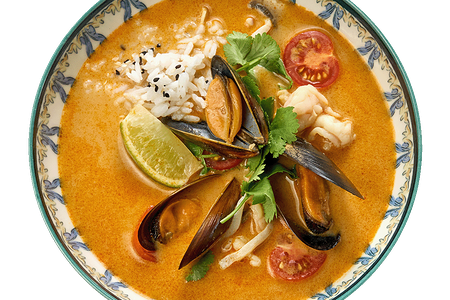 Том Ям с морепродуктами