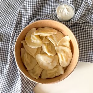 Вареники с картофелем без лука 