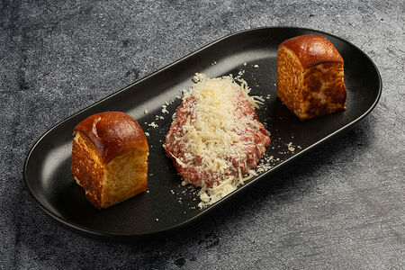 Тартар из подкопченой вырезки