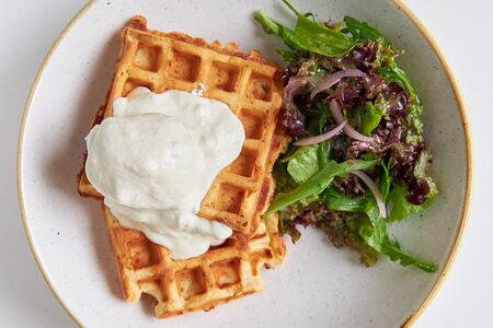 Сырные вафли