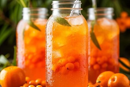 Фирменный лимонад Облепиха