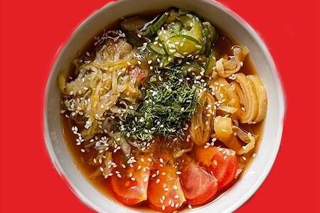 Холодный суп Шуцай без говядины