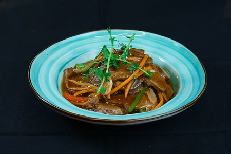 № 309 Говядина тушеная под соусом