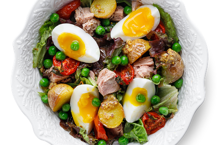 Салат с тунцом