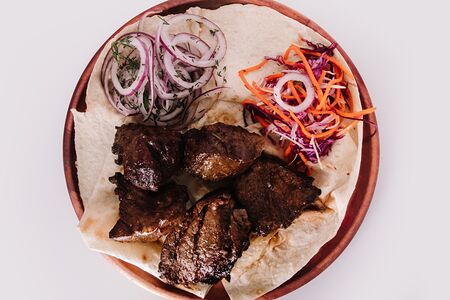 Шашлык из говяжьей вырезки  