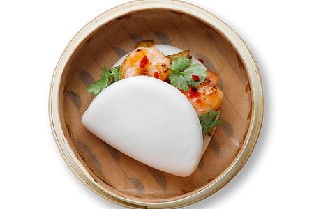 Бао с креветкой