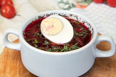 Борщ холодный