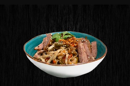 Удон с говядиной