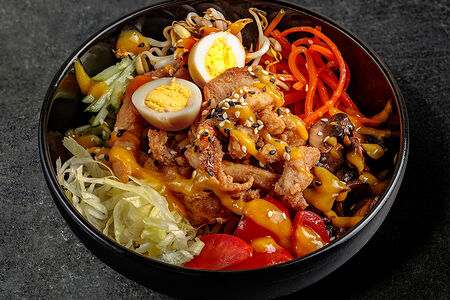 Поке с курицей