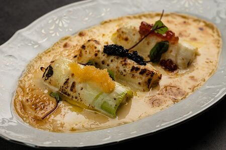 Голубцы с крабом