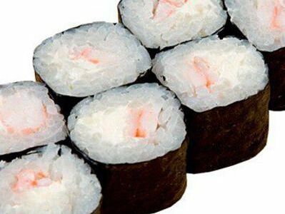 Мини-ролл сливочный с креветкой