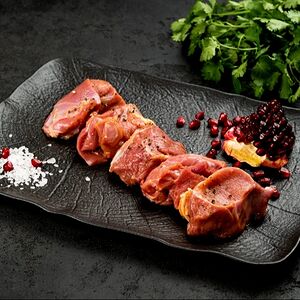 Маринованный шашлык из мякоти ягненка 