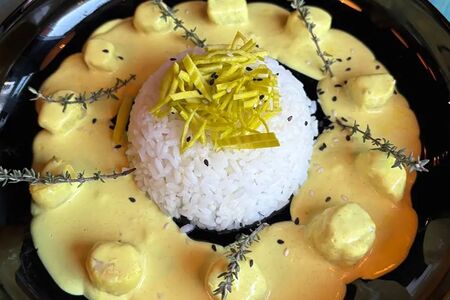 Рис с гребешком