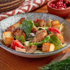 Грузинский салат с цыпленком