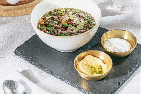 Окрошка на квасе