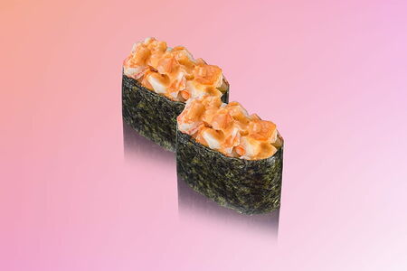 Острые суши с креветкой