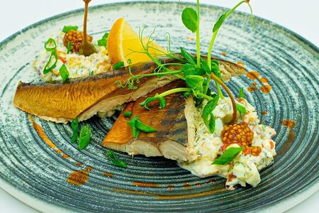 Копченая скумбрия