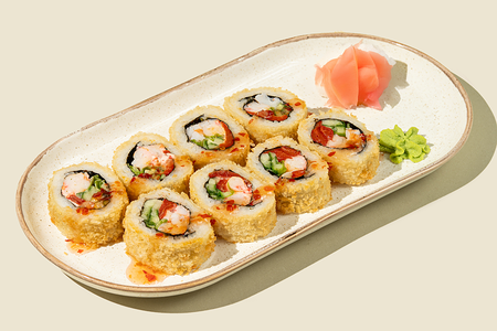 Ролл Темпура креветка жареный New