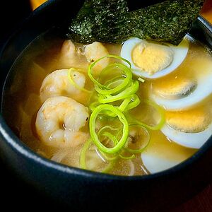 Рамен с овощами