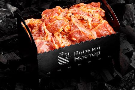 Свиная шея в маринаде