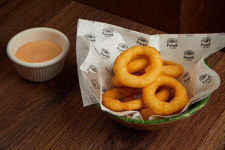 Хрустящие луковые кольца