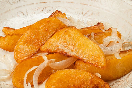 Картофель жареный
