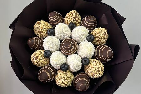 Букет Сумерки с голубикой №36