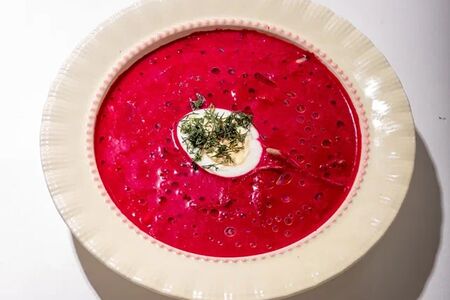 Холодный свекольник 