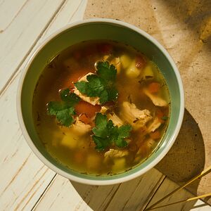 Уха из лосося