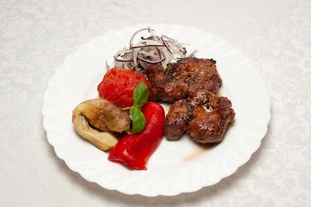 Шашлык из свиной шейки 