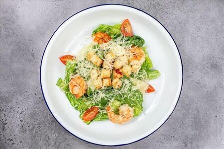 Цезарь с креветками