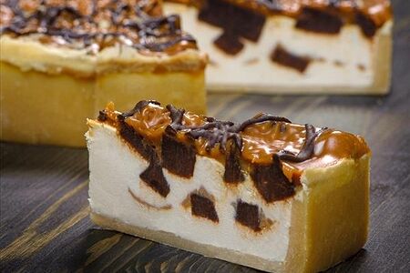 Чизкейк с брауни