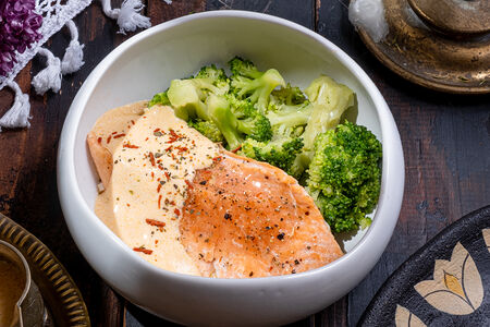 Семга по-батумски