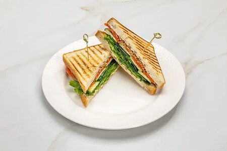 Сэндвич с лососем