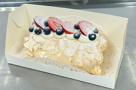 Меренговый рулет мини