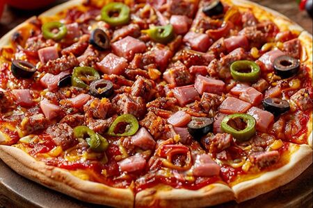 Пицца мясная острая