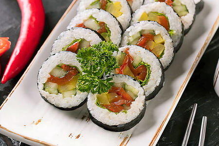 Ролл Кимпаб с говядиной