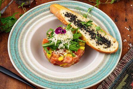 Тартар из семги