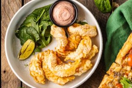 Креветки темпура